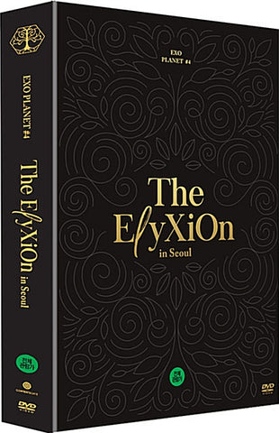 EXO Planet 4 - The Elyxion in Seoul DVD set, capturing the electrifying performances of EXO's 4th concert tour.