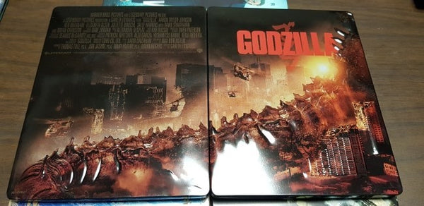 Godzilla 2014 Blu-ray 2 Disc 3D 2D Futurepak
