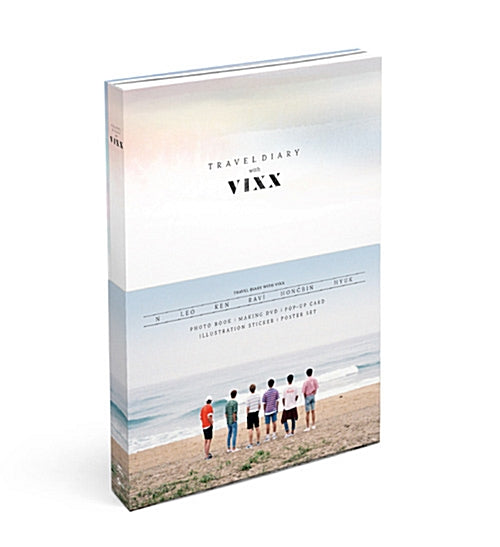 VIXX Travel Diary 2016 with VIXX Photobook DVD